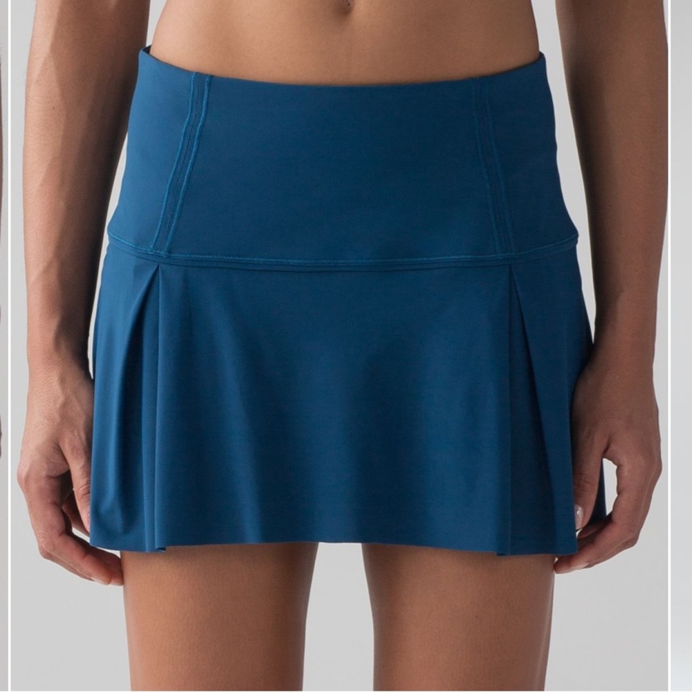 lululemon athletica Blue Athletic Tennis Skirt